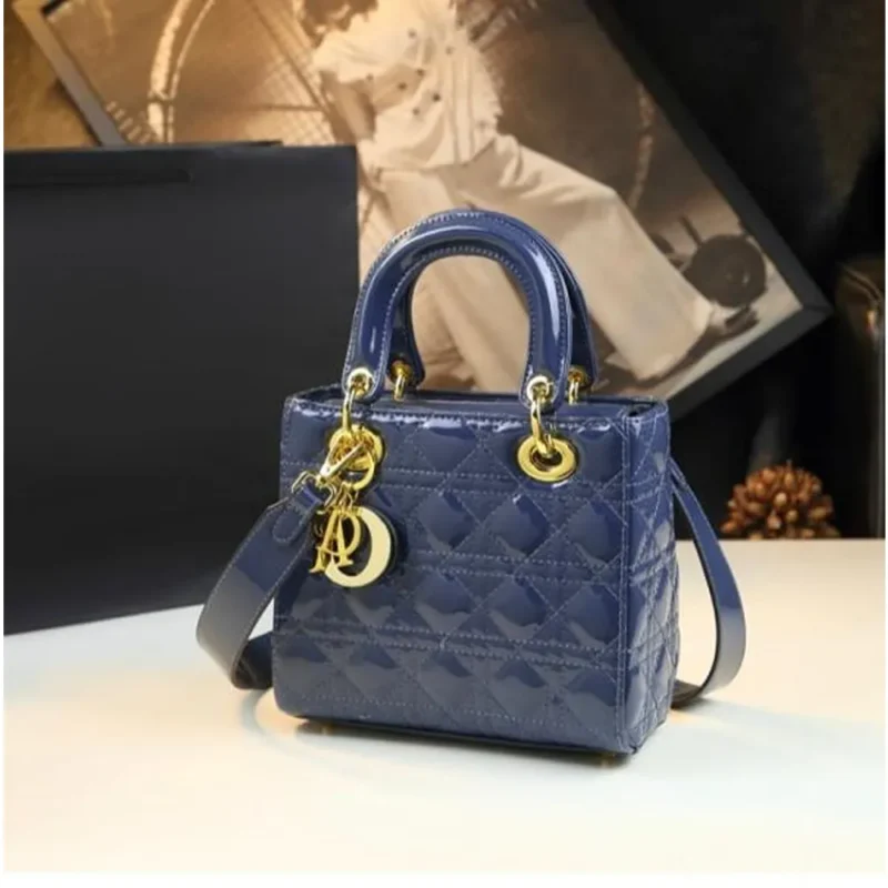 Stylish Christian Dior Leather Handbag  With Og Box & Dust Bag For Women (FT634)