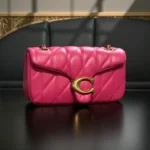 Premium Coach Tabby Shoulder Bag Leather With Box For Women (TB35)