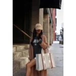 Premium Chloe Canvas Tote Bag With Dust Bag For Women (TB86)