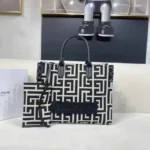 Premium Balmain Monogram Tote Bag With Dust Bag For Women (TB41)