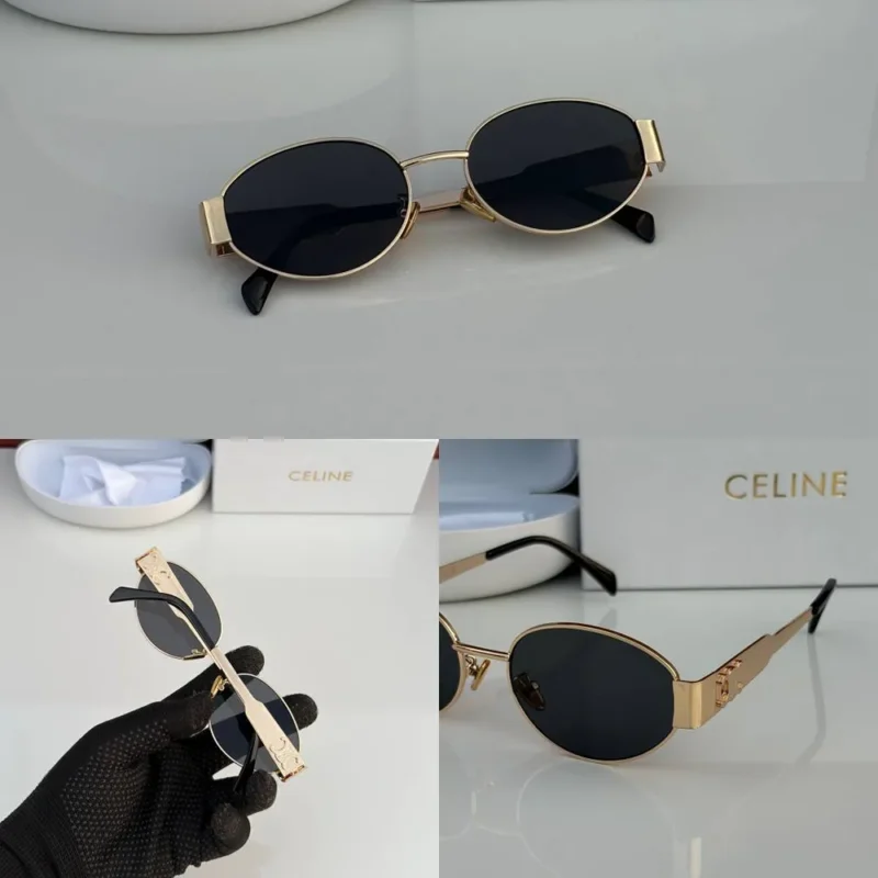 Stylish Celine Sunglasses Golden Black (CSO1747)