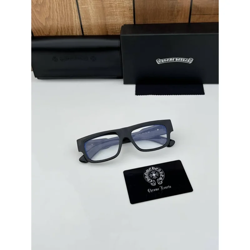Stylish Chrome Heart Sunglasses Gold Plano (CSO1748)