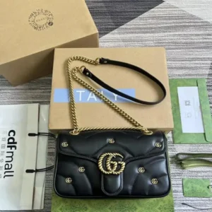 Premium Gucci GG Marmont Shoulder Bag With Og Box Dust Bag For Women (TB43)