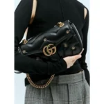 Premium Gucci GG Marmont Shoulder Bag With Og Box Dust Bag For Women (TB43)