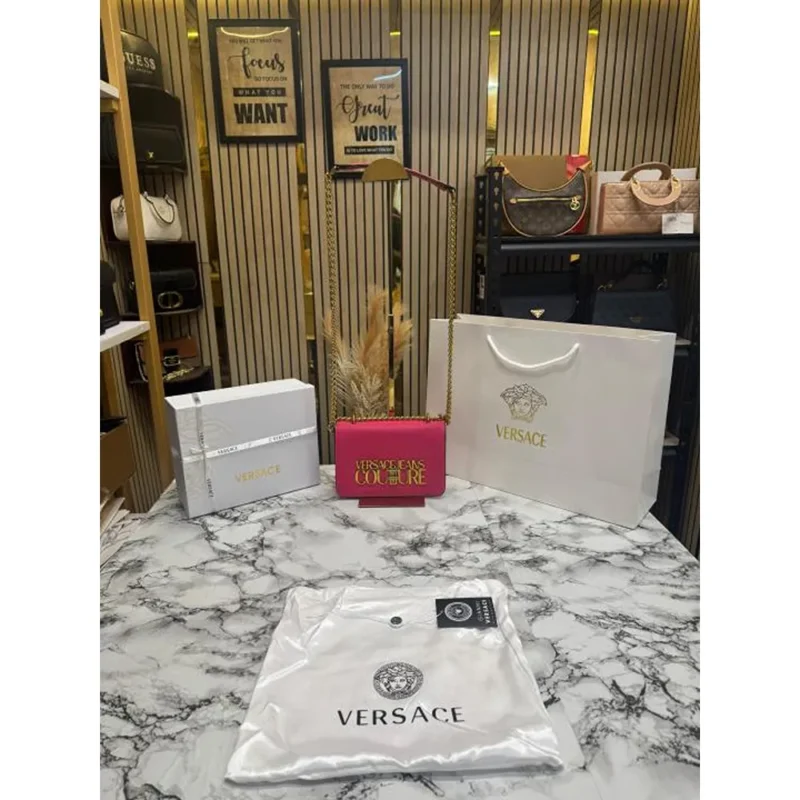 Premium Versace Jeans Couture Crossbody Bag With Box And Dust Bag For Women (SL1086)