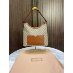 Premium Gucci Gg Supreme Tote Bag Brown With Dust Cover For Women (TB94)