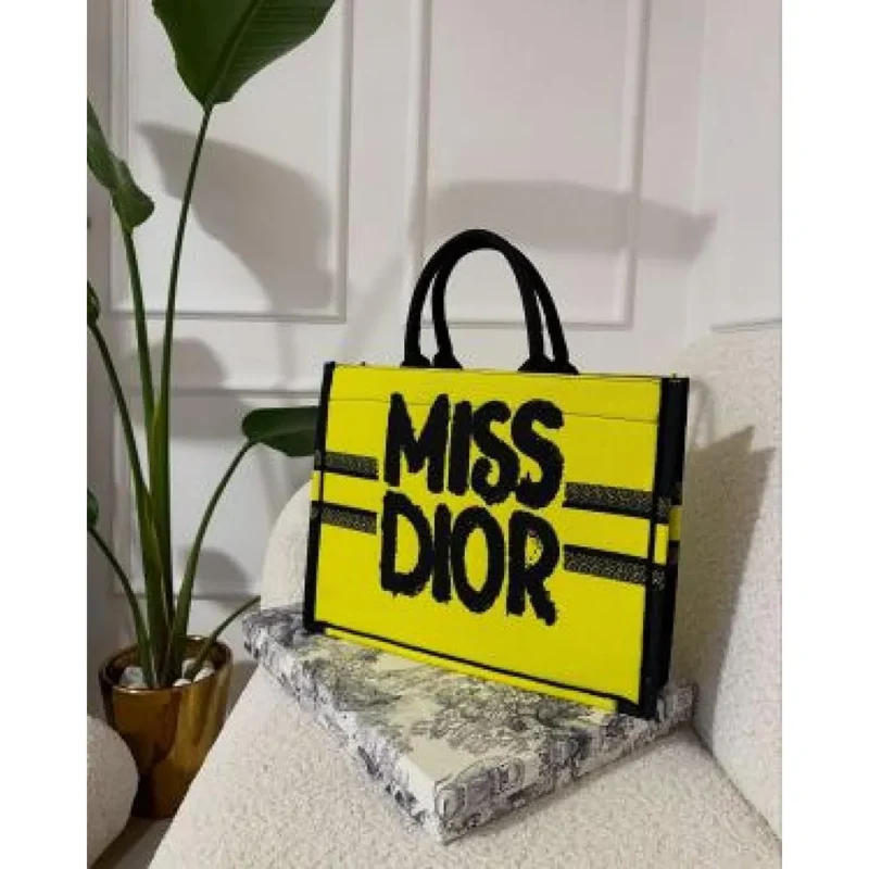 Trendy Miss Dior Tote Bag With Box Carry Bag For Women (FT975)