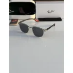 Premium Rayban Sunglasses 03 Silver Black (SUP133)