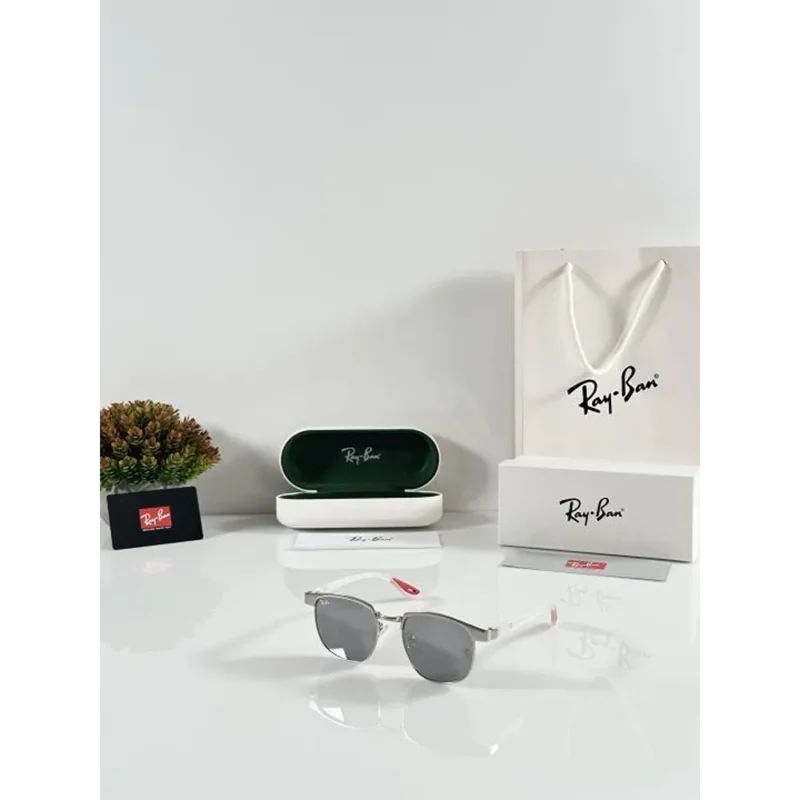 Premium Rayban Sunglasses 03 Silver Mercury (ETS71)