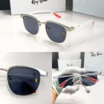 Premium Rayban Sunglasses 03 White Black (BOT587)