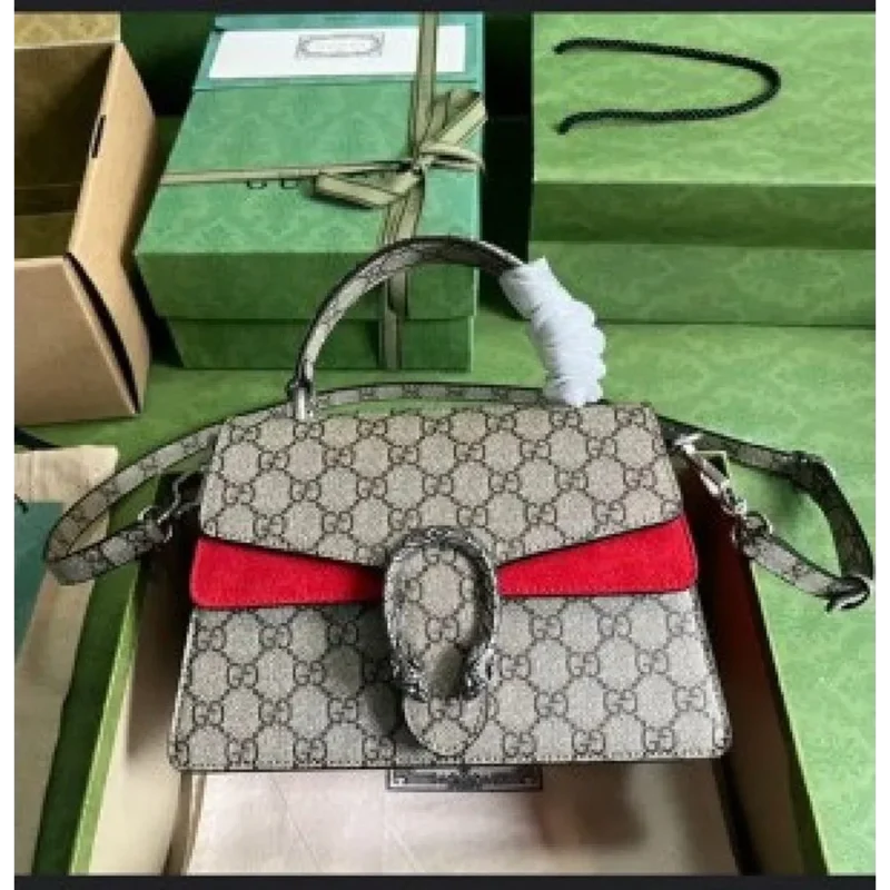 Gucci Dionysus Top Handle Premium Bag with Box Edition For Women (BSF87)