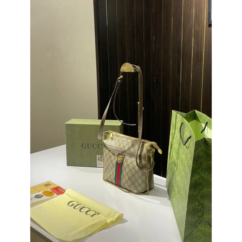 Gucci Ophidia GG Shoulder Bag with OG Box and Carry Bag For Women (BSF183)