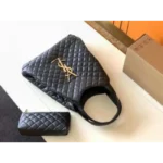 YSL Saint Laurent Shopping Bag Icare Maxi Quality Leather Large For Women (BSF212)