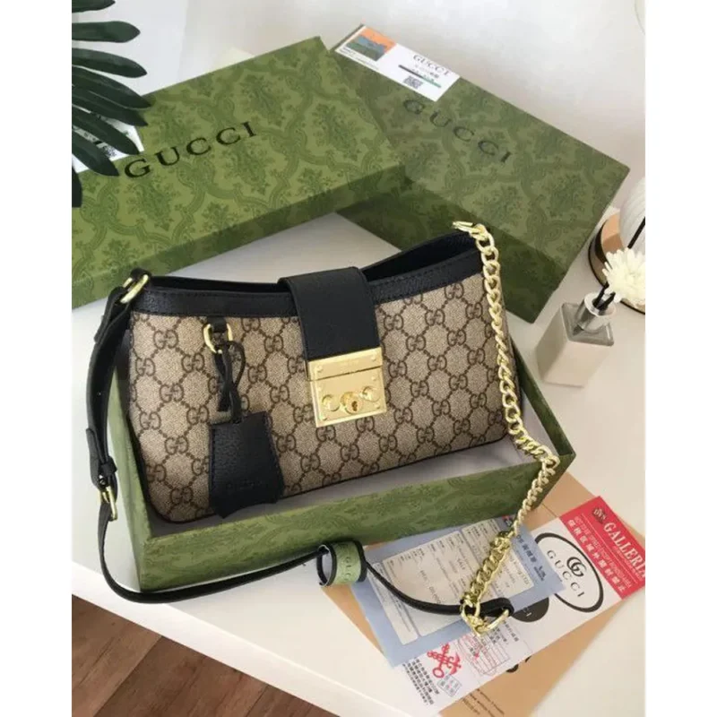 Gucci Padlock Shoulder Bag For Women (LAB113)