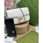 Gucci Gg Marmont With Pouch Shoulder Bag For Women (LAB369)