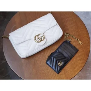 Gucci Gg Marmont With Pouch Shoulder Bag For Women (LAB369)