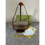 Gucci Horsebit GG Monogram Crossbody Sling with OG Box & Dust Bag For Women (BSF513)