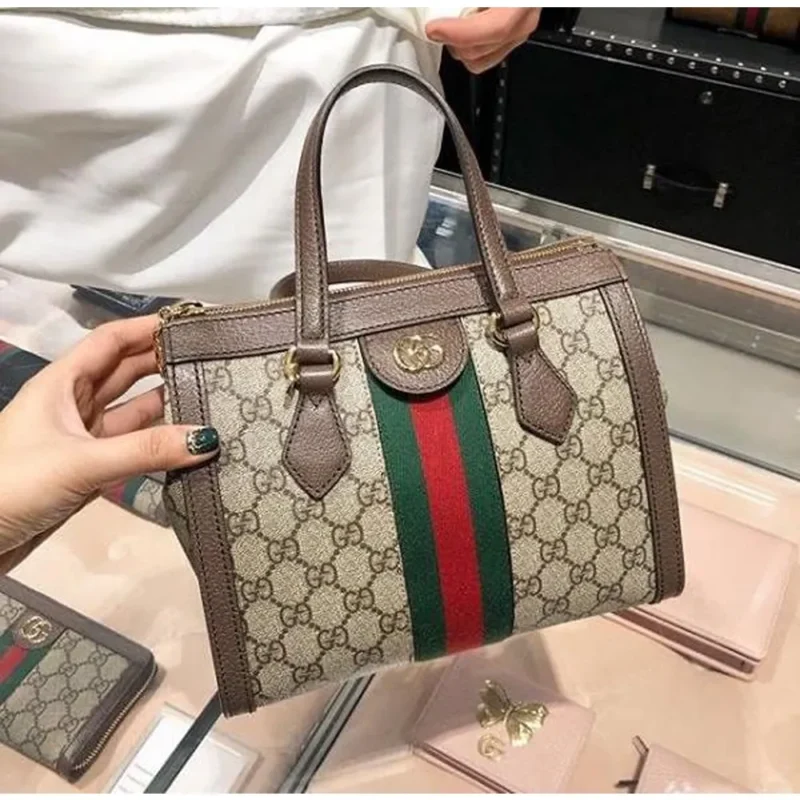 Gucci Gg Ophidia Tote Bag For Women (LAB617)