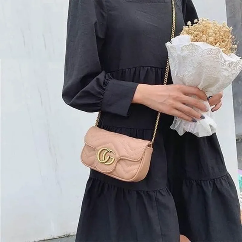Gucci GG Shoulder Bag With Og Box & Dust Bag For Women (LAB1113)