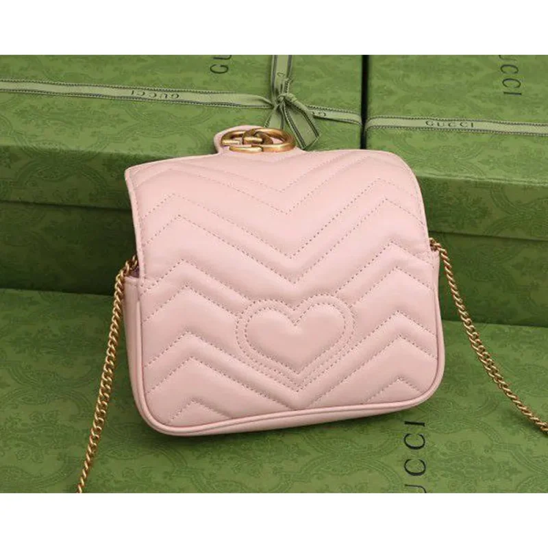 Gucci GG Shoulder Bag With Og Box & Dust Bag For Women (LAB1113)