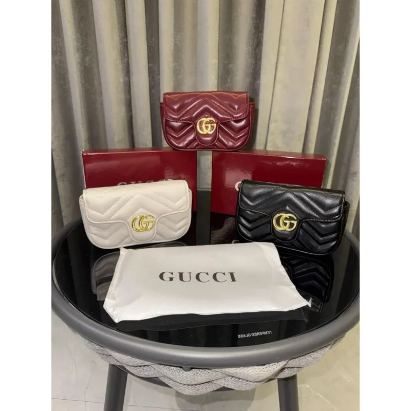 Gucci Marmont Sling Bag With Og Box For Women (LAB1117)
