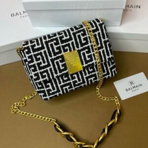 Balmain Soft Mini Bag With Double Box For Women (LAB1254)
