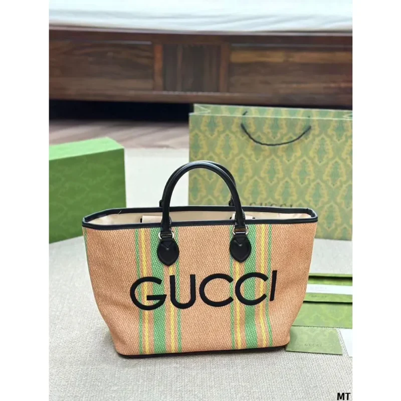 Trendy Gucci Canvas Tote Bag For Women (LAB1328)