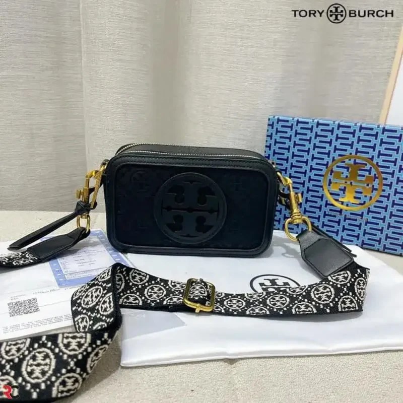 Trendy Tory Burch Crossbody Camera Bag With Og Box Dust Bag For Women (LAB1330)