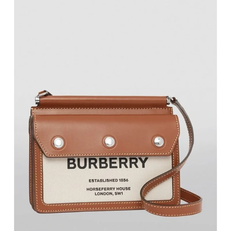 Burberry Cross Body Bag Horseferry Pocket With OG Box Dust Bag For Women (BSF1023)