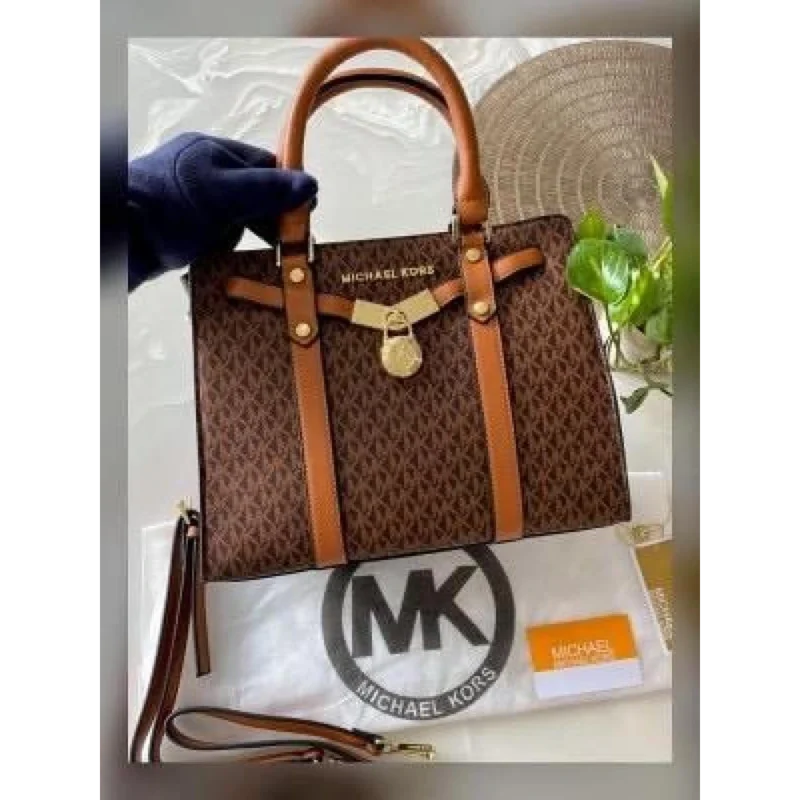 Michael Kors Satchel Bag MK Nouveau Hamilton Large With Dust Bag For Women (BSF1039) (Copy)