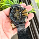 Elegant Diesel Watch Full Black For Men (JH536) - stayhit.in