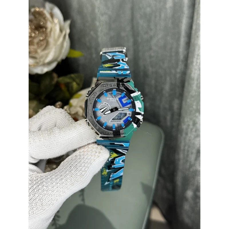 Elegant G Shock Street Watch Spirit Blue For Men (JH528) - stayhit.in