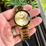 Elegant Rado Auto Watch Full Gold For Men (JH535) - stayhit.in