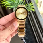 Elegant Rado Watch Gold TT Gold For Men