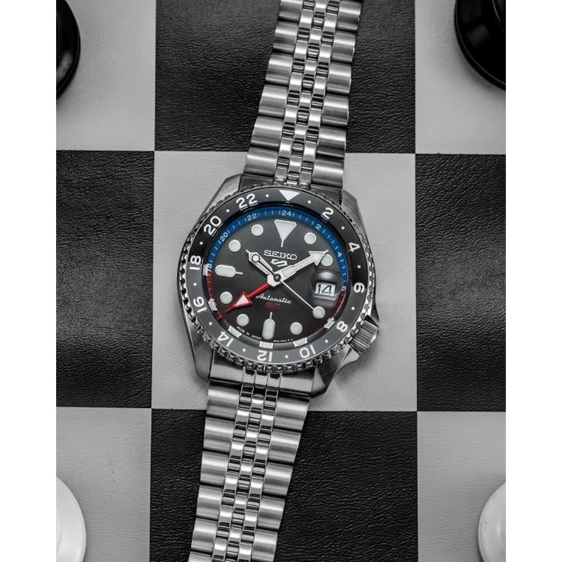 Elegant Seiko 5 Sports Gmt Watch Automatic For Men (BOT3942) - stayhit.in