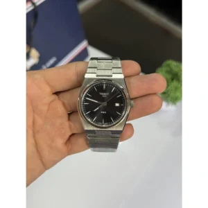 Elegant Tissot Prx Stainless Steel Watch Silver Black For Men (FGS124) - stayhit.in