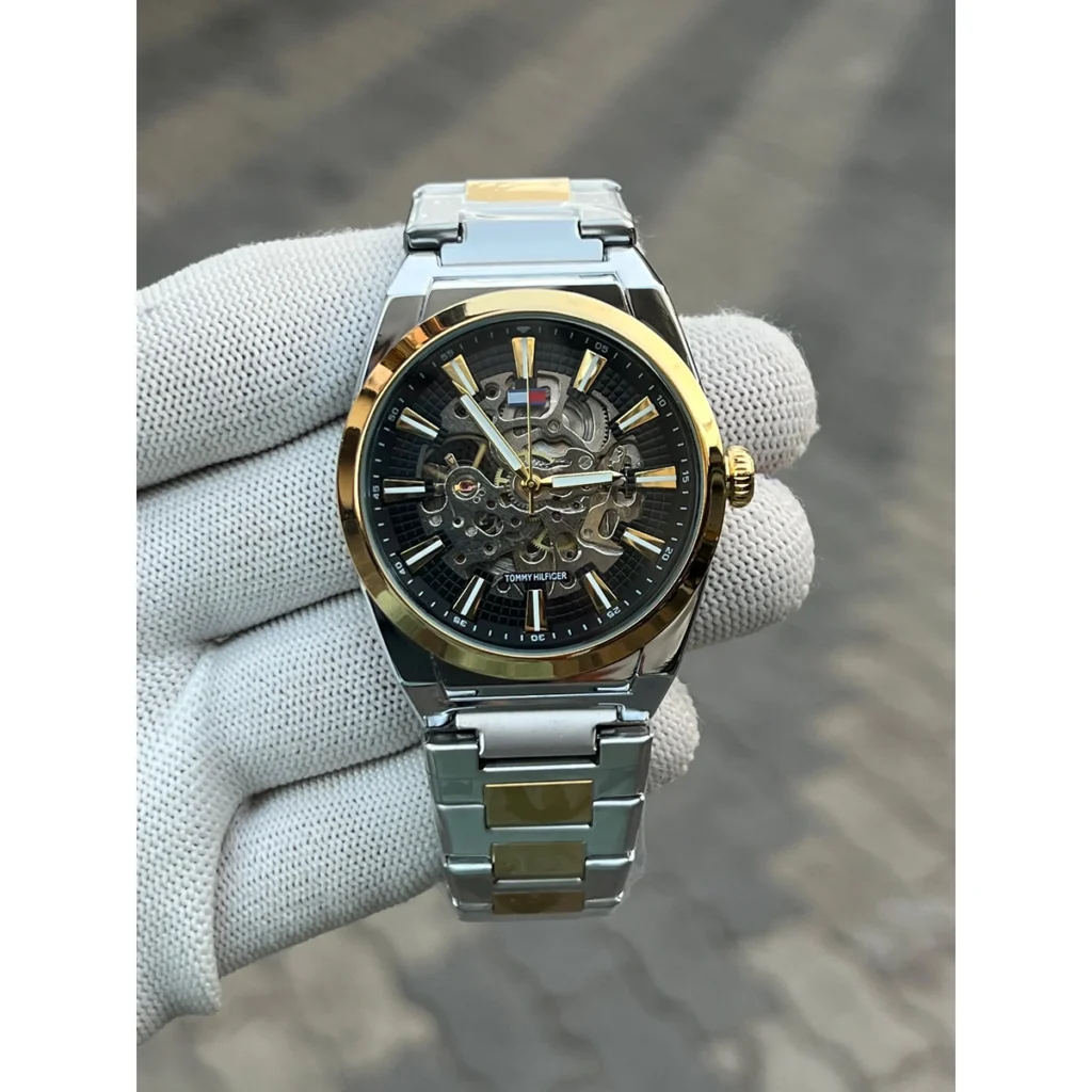Elegant Tommy Hilfiger Automatic Watch Chain For Men (JH630) - stayhit.in