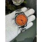 Elegant Tommy Hilfiger Bruce Watch Orange Dial For Men (JH637) - stayhit.in