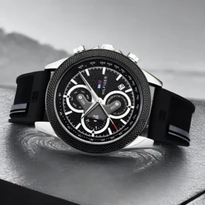 Elegant Tommy Hilfiger Clark Watch Black For Men (FGS123) - stayhit.in
