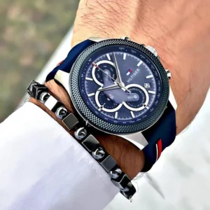Elegant Tommy Hilfiger Clark Watch Blue For Men (FGS126) - stayhit.in