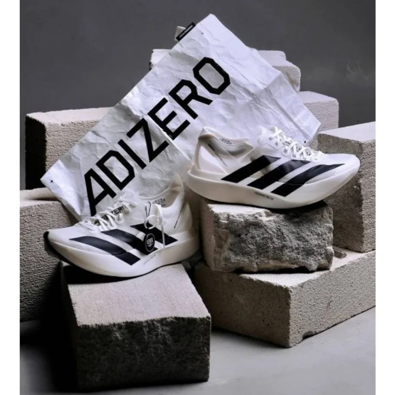 Imported Adidas Adizero Evo Sl Core Shoes White Black For Men (SOS284) - stayhit.in