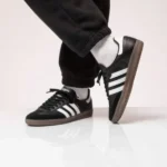 Imported Adidas Samba Shoes Black To Black For Men (JH72) - stayhit.in