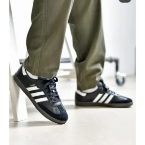Imported Adidas Samba Shoes Black To Black For Men (JH72) - stayhit.in