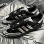 Imported Adidas Samba X Atmos Tuxedo Shoes Silver For Men (SOS299) - stayhit.in
