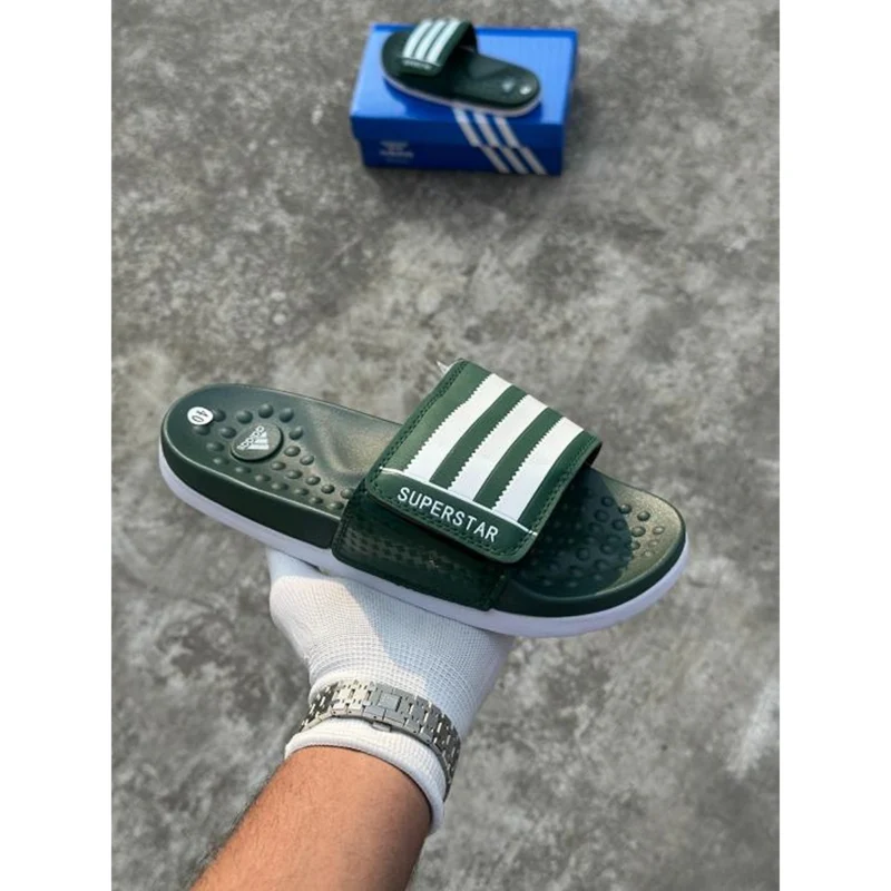 Imported Adidas Superstar Flip Flops Grey For Men (HS519) - stayhit.in