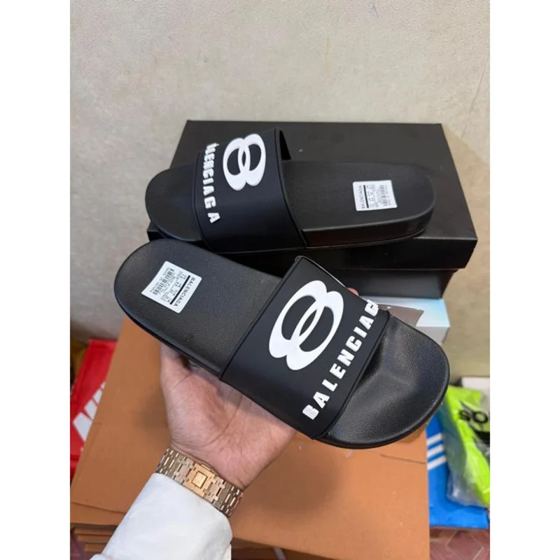 Imported Balenciaga Flip Flops Black For Men (HS506) - stayhit.in