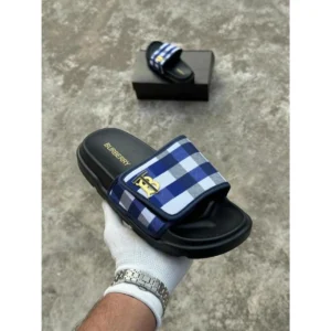 Imported Burberry Flip Flops Black For Men (HS502) - stayhit.in