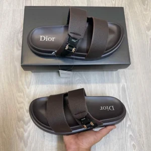 Imported Dior Aqua Sandal Brown For Men (HS415) - stayhit.in