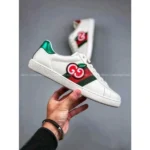Imported Gucci Ace Low Gg Apple Patch White Shoes For Men (CSO2048) - stayhit.in