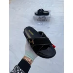 Imported Hermes Flip Flops Black For Men (HS505) - stayhit.in